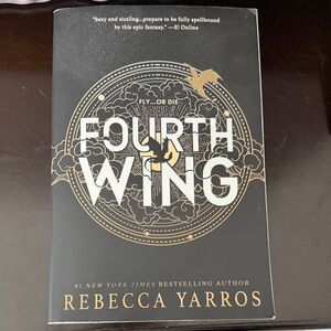 Fourth Wing Book by Rebecca Yarros